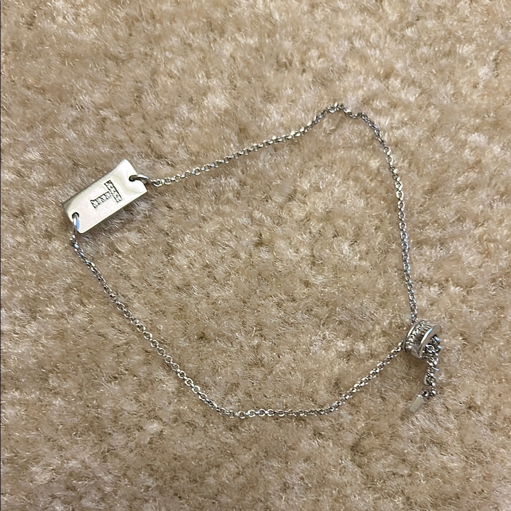 Apm letter silver bracelet
